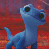 Lizard From Frozen Diamond Painting