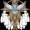 Native Indian Owl Mandala Art Diamond Painting