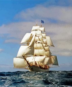 Tall Ship Diamond Painting