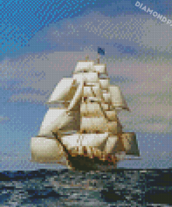 Tall Ship Diamond Painting