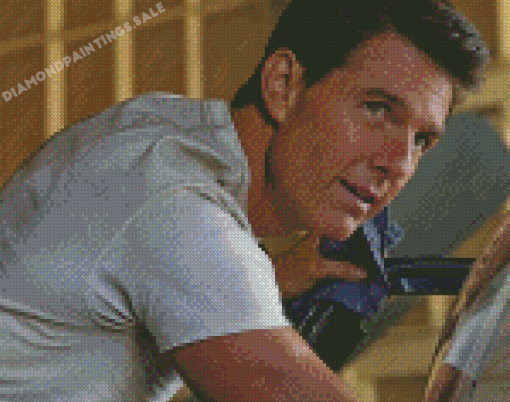 Top Gun Maverick Tom Cruise Diamond Painting