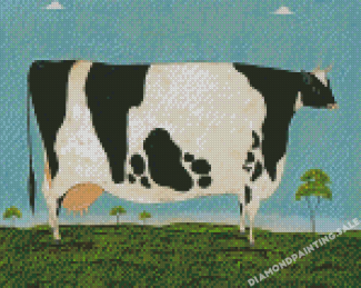 Vermont Cow Warren Kimble Diamond Painting