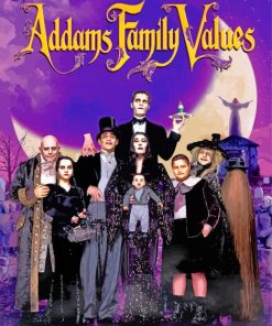 Addams Family Diamond Painting