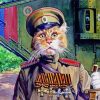 Army Cat Diamond Painting