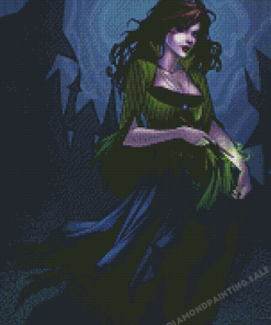 Bellatrix Lestrange Anime Diamond Painting