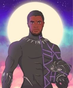 Black Panther Art Diamond Painting
