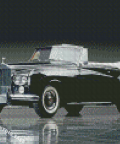 Black Vintage Rolls Royce Diamond Painting