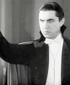 Black And White Bela Lugosi Dracula Diamond Painting