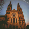 Chartres Cathedral Building Diamond Painting