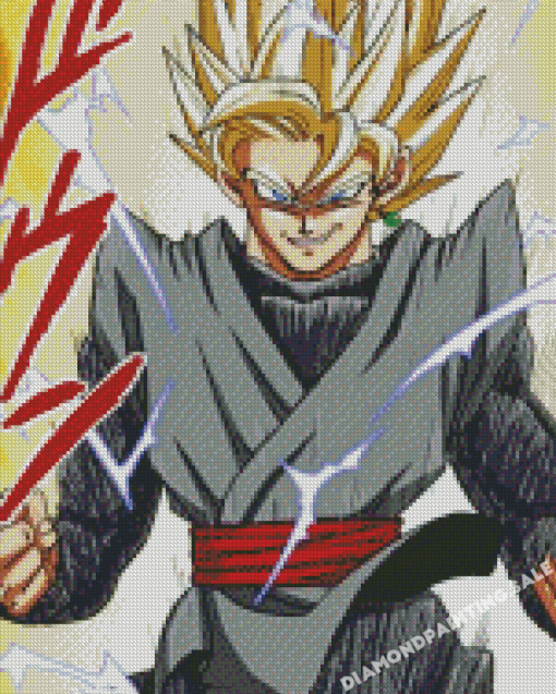 Goku Black Super Saiyan Diamond Painting