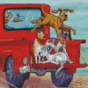 Hank The Cowdog Animation Diamond Painting