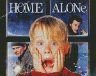 Home Alone Movie Poster Diamond Painting