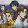 Initial D Characters Diamond Painting