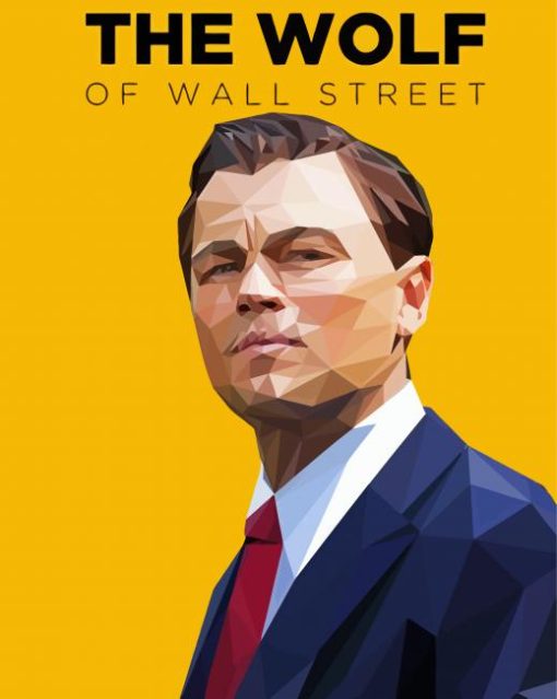 Leonardo The Wolf Of Wall Street Diamond Painting