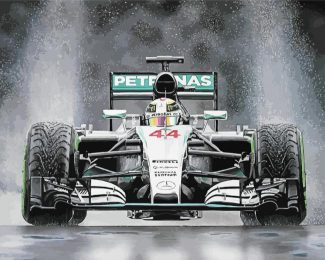 Mercedes F1 Diamond Painting