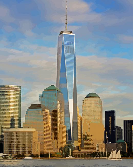 One World Trade Center Diamond Painting
