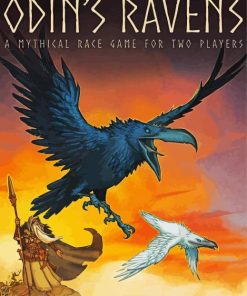 Odins Ravens Diamond Painting