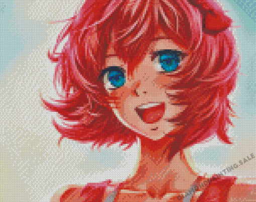 Sayori Doki Doki Character Art Diamond Painting