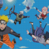 Team 7 Naruto Diamond Painting