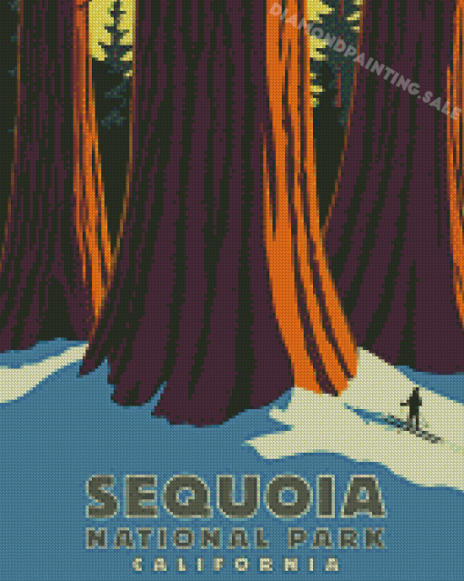 The Sequoia National Park Diamond Painting