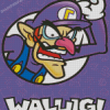 Waluigi Poster Diamond Painting