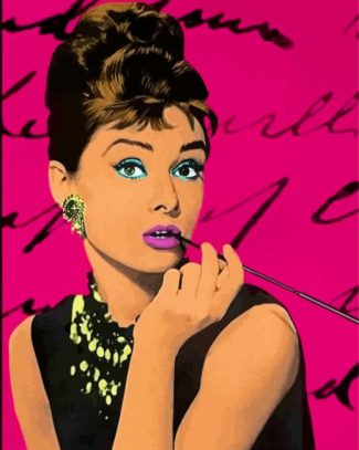 Warhol Audrey Hepburn Diamond Painting