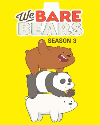 We Bare Bears Poster Diamond Painting