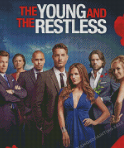 Young And The Restless Serie Poster Diamond Painting