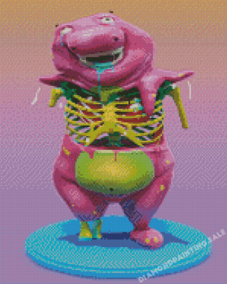 Aesthetic Barney And Friends Diamond Painting