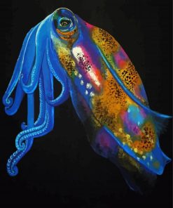 Aesthetic Cuttlefish Diamond Painting