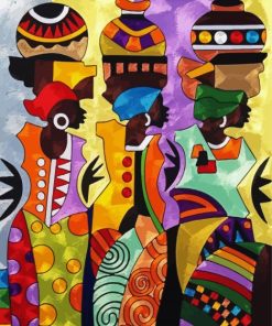 Aesthetic West African Diamond Painting