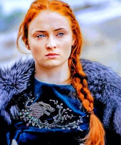 Aesthetic Sansa Stark Diamond Painting