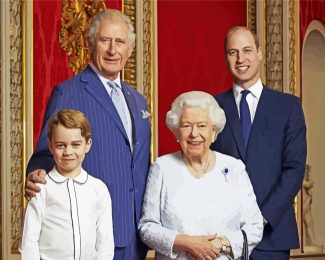 British Royal Family Members Diamond Painting