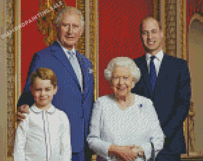 British Royal Family Members Diamond Painting