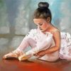 Cute Little Ballerina Diamond Painting