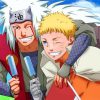 Happy Jiraiya And Naruto Diamond Painting