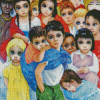 Our Children By Margaret Keane Diamond Painting