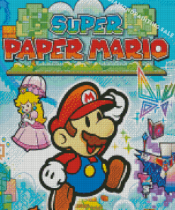Super Paper Mario Diamond Painting
