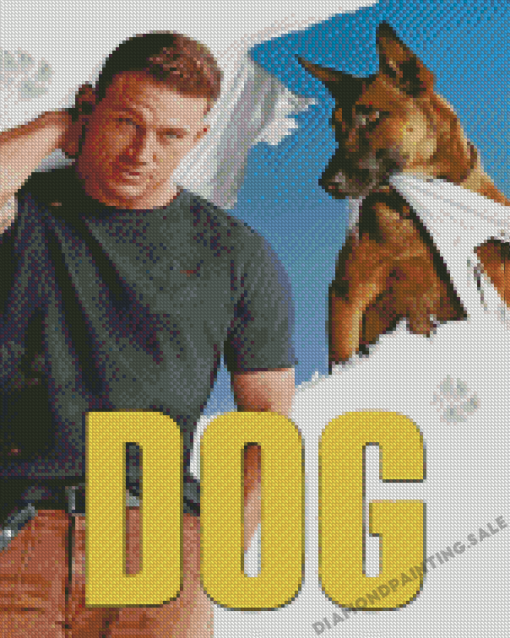 The Movie Dog Poster Diamond Painting