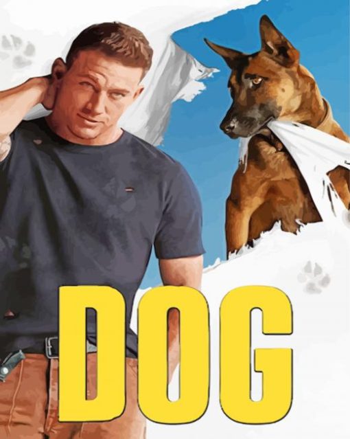 The Movie Dog Poster Diamond Painting