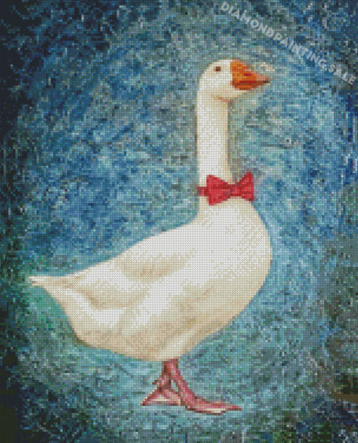 White Goose Diamond Painting