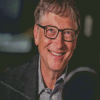 Bill Gates American Business Magnate Diamond Painting