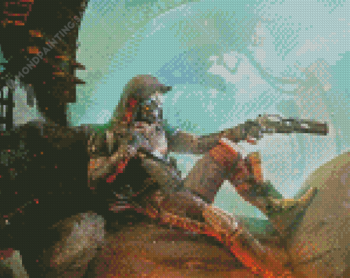 Cayde 6 Character Diamond Painting