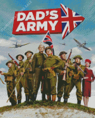 Dad's Army Poster Diamond Painting