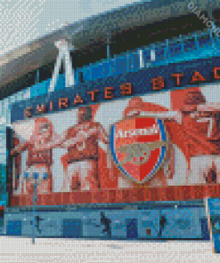 Emirates Stadium Arsenal Team Diamond Painting