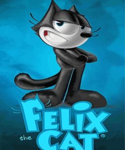 Felix The Cat Poster Diamond Painting