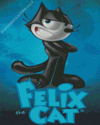 Felix The Cat Poster Diamond Painting