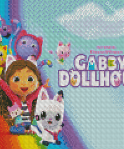 Gabby Dollhouse Diamond Painting