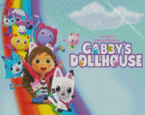 Gabby Dollhouse Diamond Painting