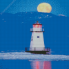 Lake Champlain Vermont Lighthouse Diamond Painting